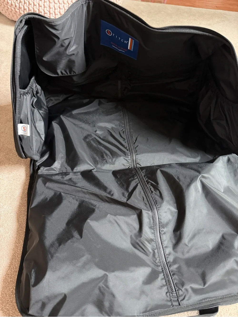Black Stitch Men's Ultimate Garment Duffel Bag